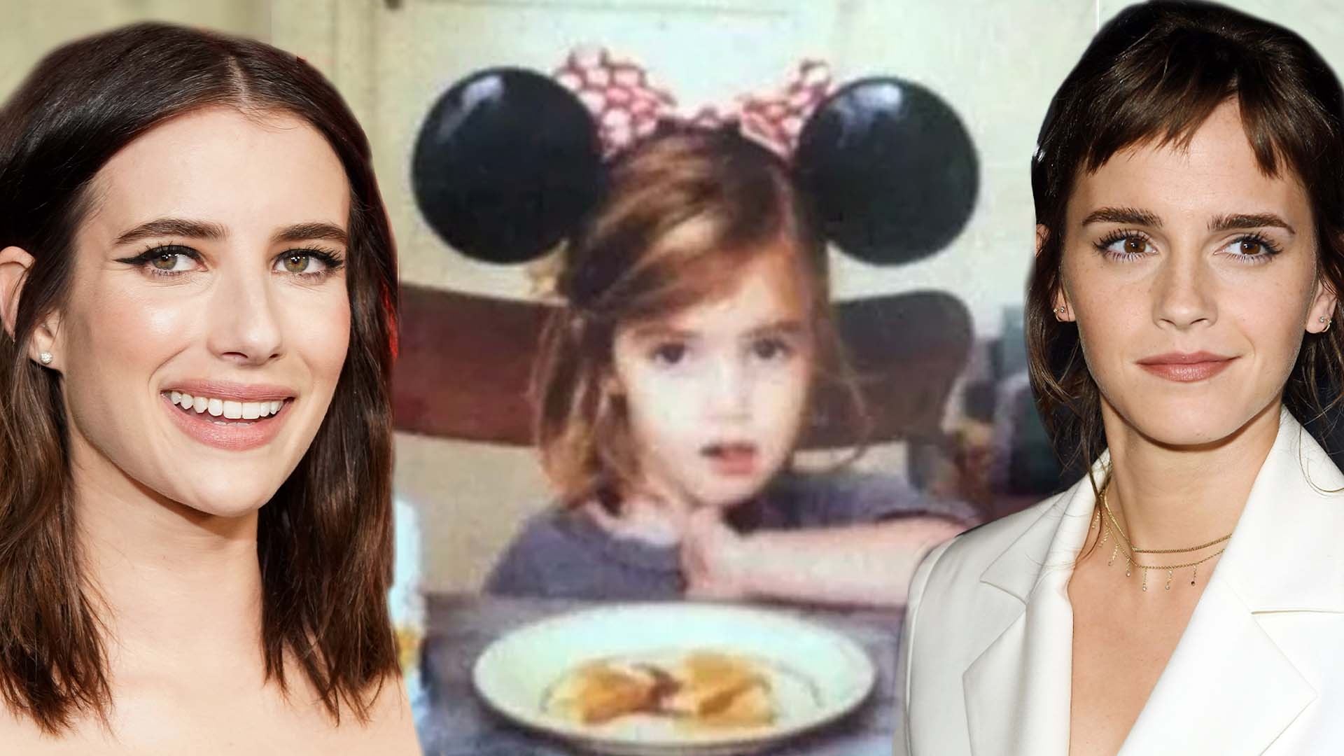 Emma Watson jokes about Emma Roberts' baby pic in 'Harry Potter' reunion