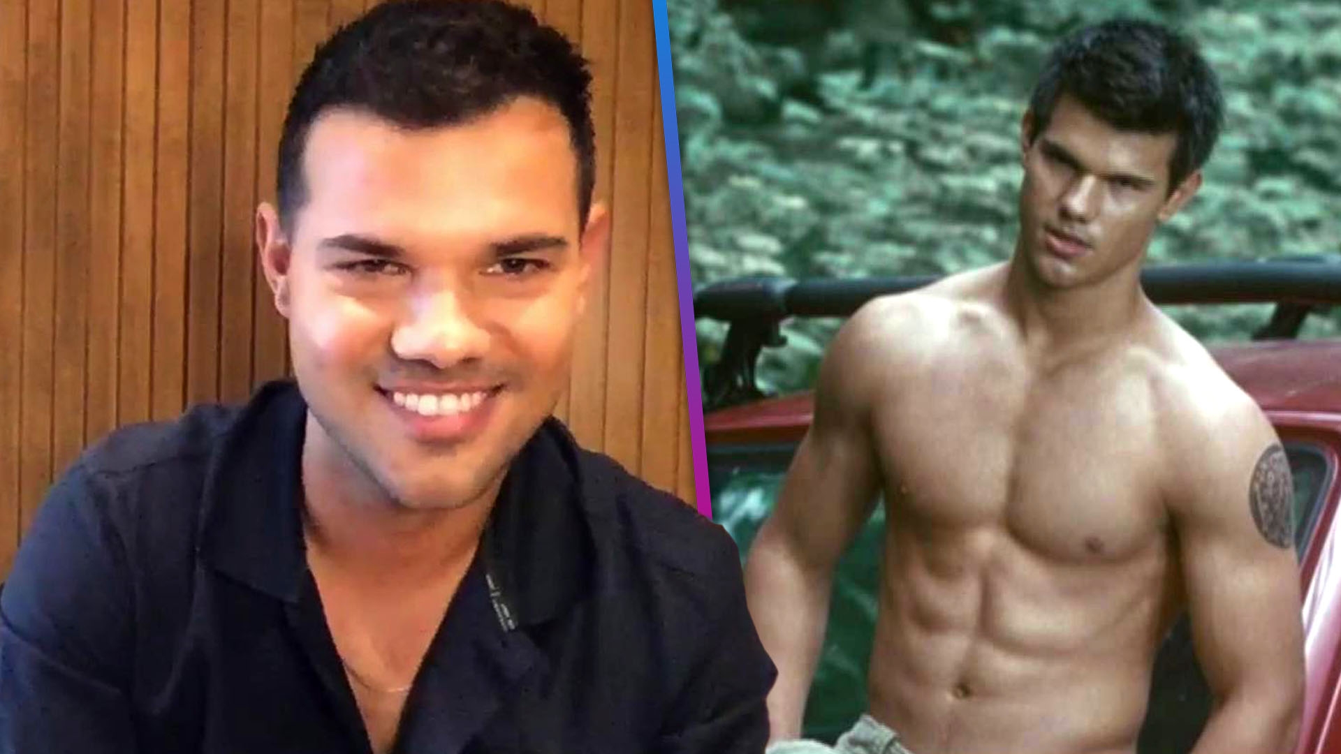 taylor lautner muscle 2022