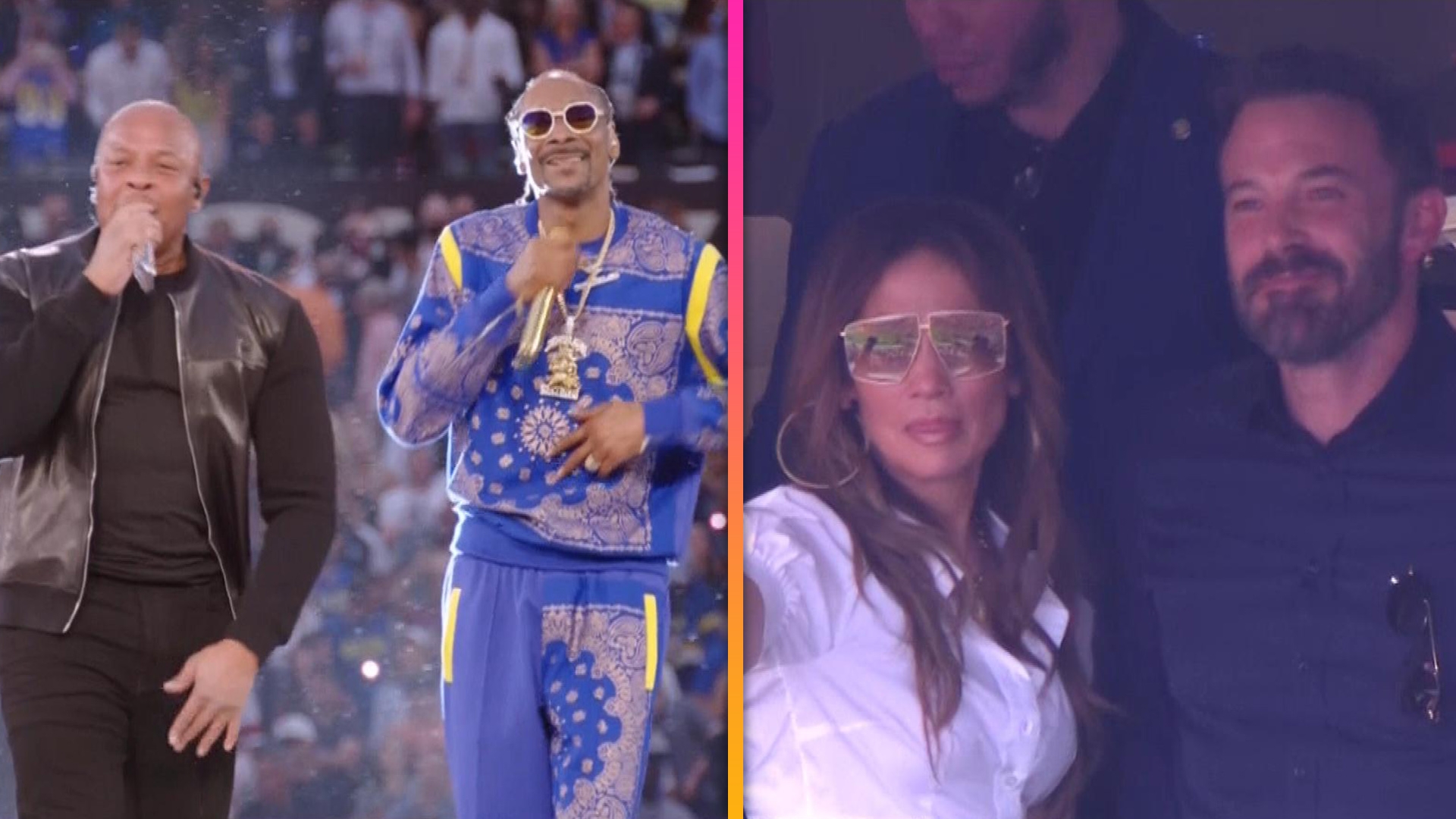 Snoop Dogg, Dr. Dre, Mary J. Blige, Eminem and Kendrick Lamar bring  California heat to Super Bowl LVI halftime show - Good Morning America