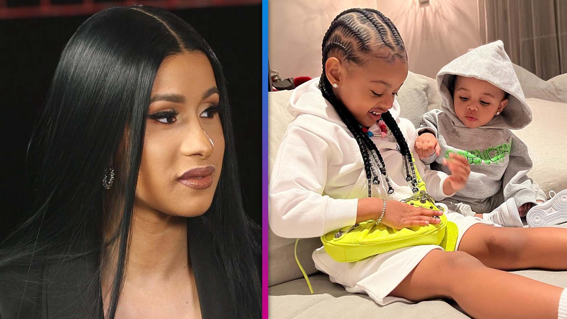 Cardi B's Hubby Offset Gets Daughter Kulture Inked On Face