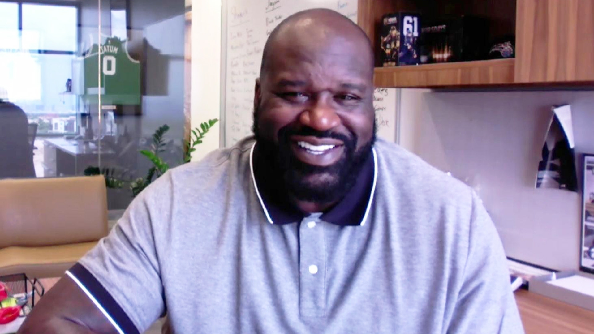 Shaquille O'Neal says his focus is on weight loss after recent checkup
