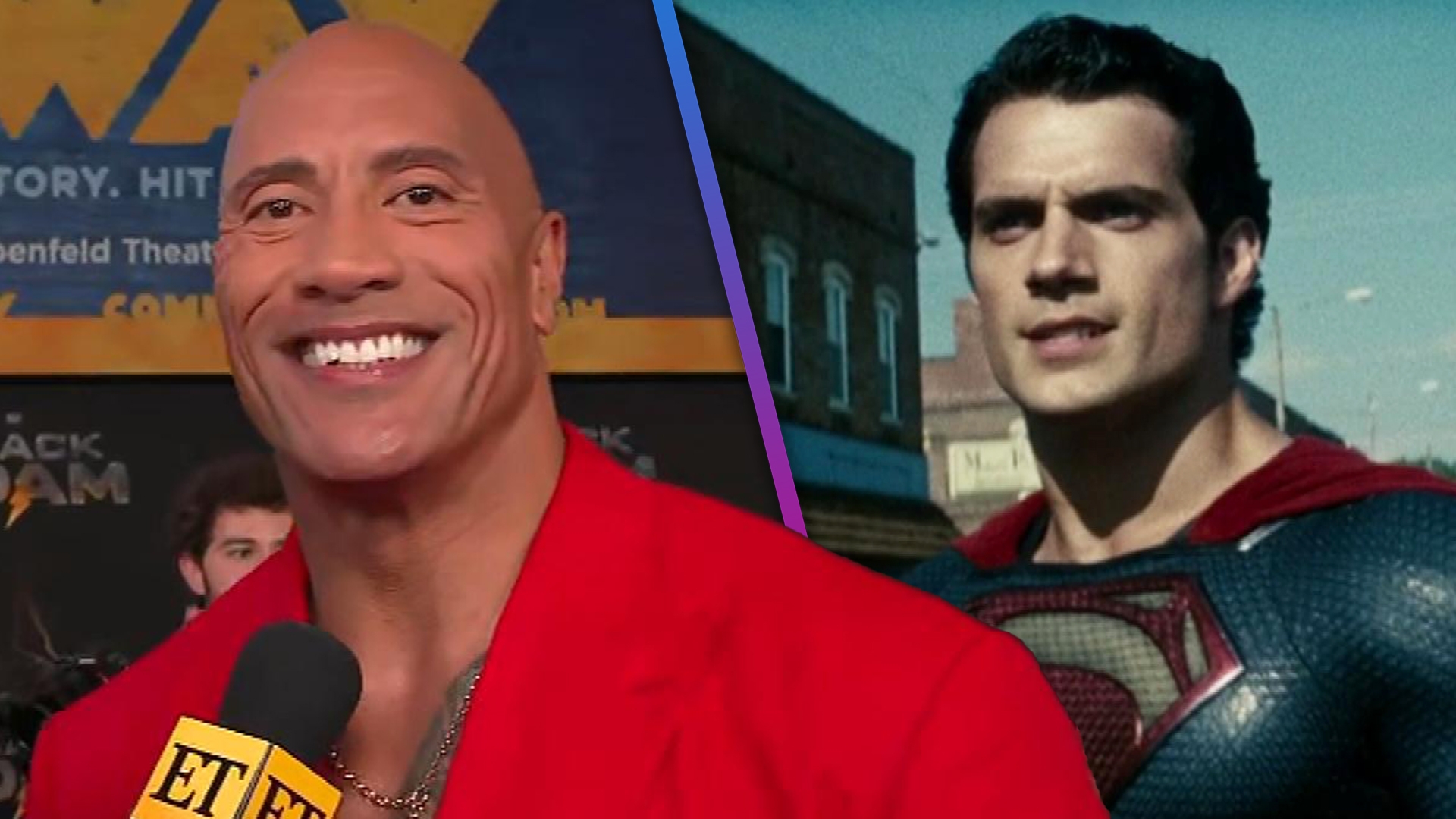 Henry Cavill's Superman Cameo Secret Was Kept From the Black Adam Cast  Until Premiere