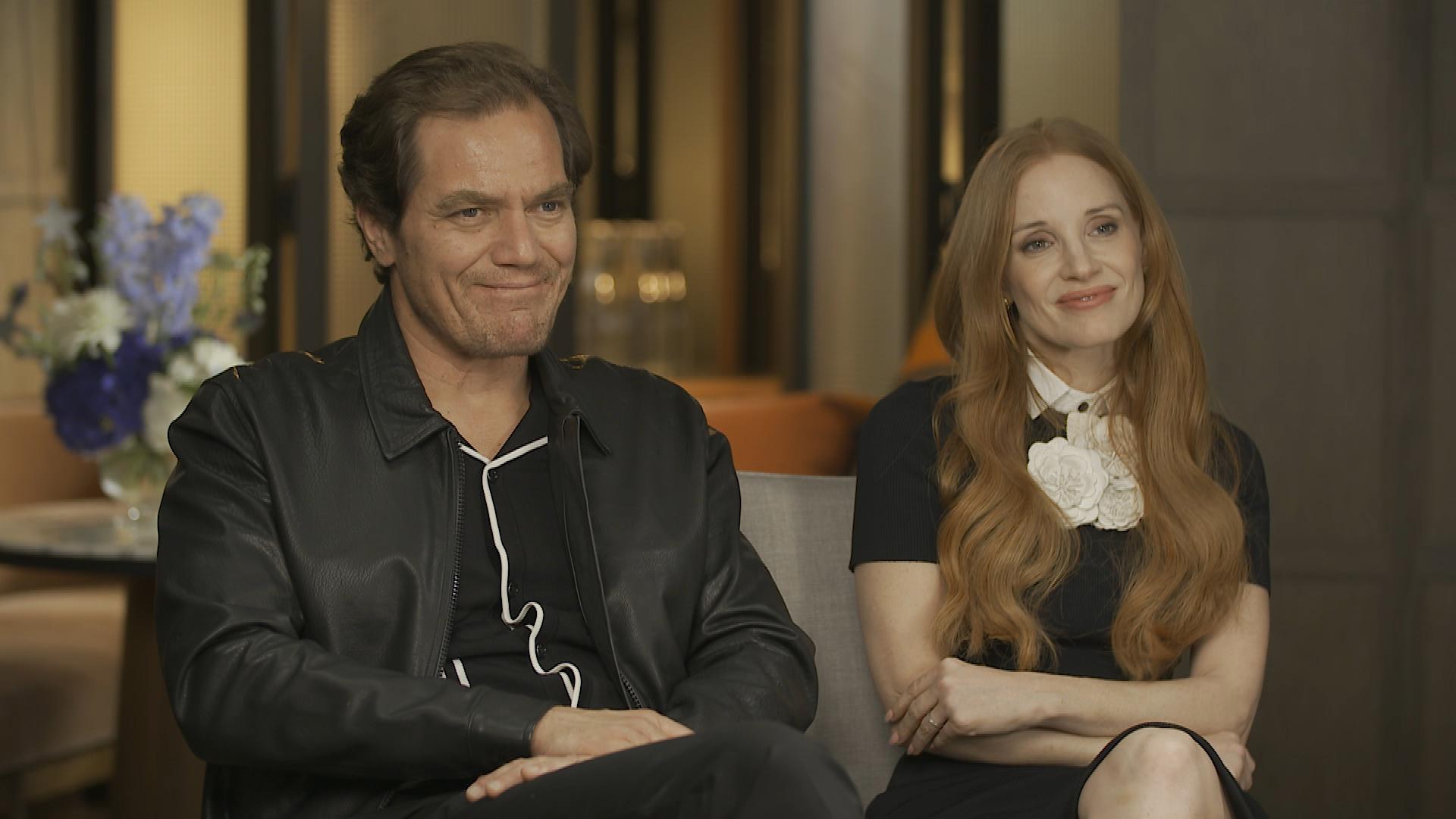 Jessica Chastain, Michael Shannon on Dueting in 'George and Tammy