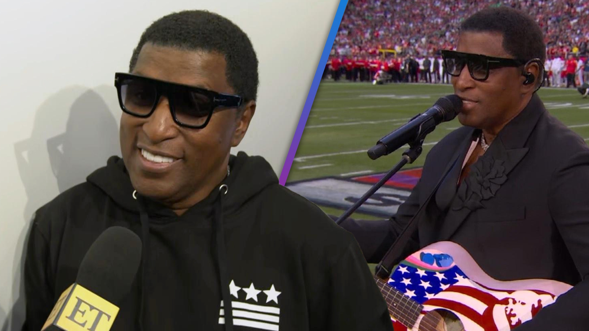 Watch Babyface sing stripped down version of 'America the Beautiful' during  Super Bowl