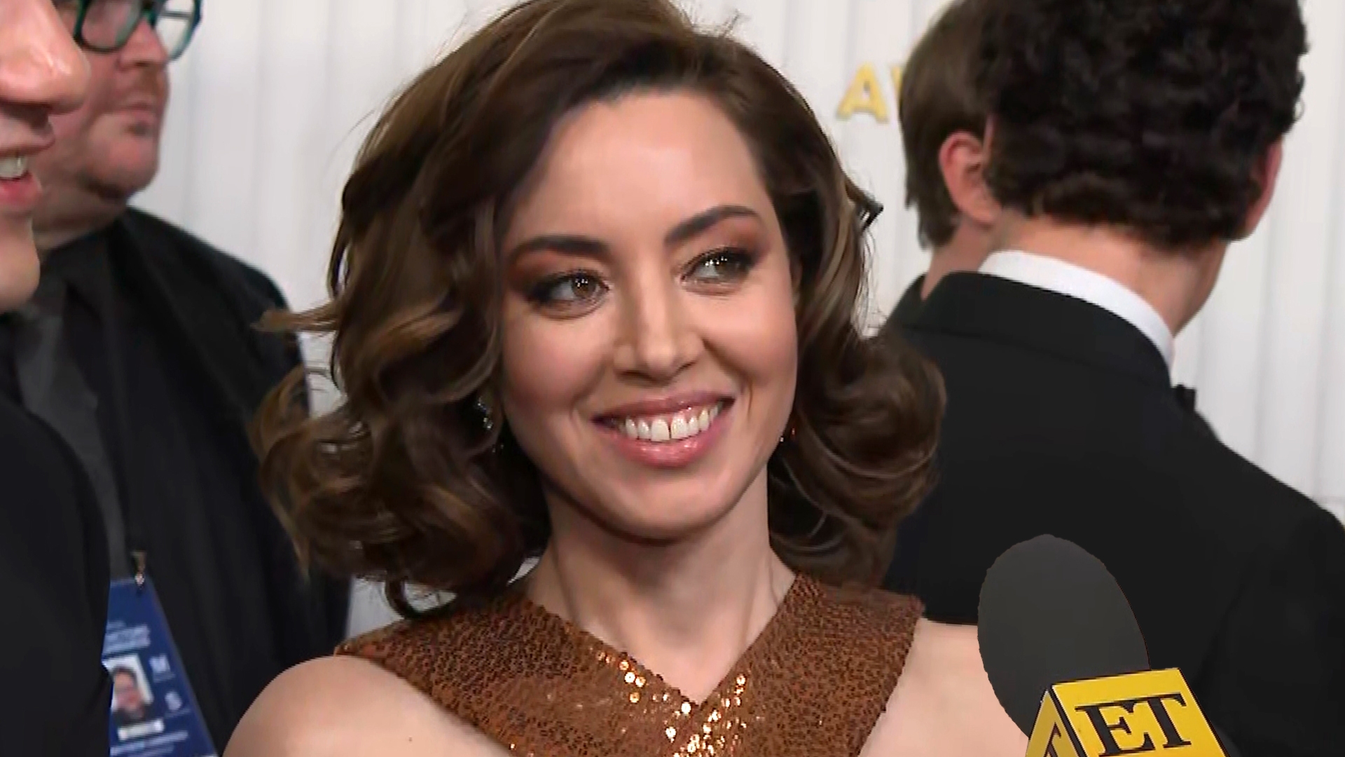 Aubrey Plaza and Jenna Ortega try to out-deadpan each other in brilliant  pairing, more of the most talked-about moments from the 2023 Screen Actors  Guild Awards - SAG Awards, Gallery