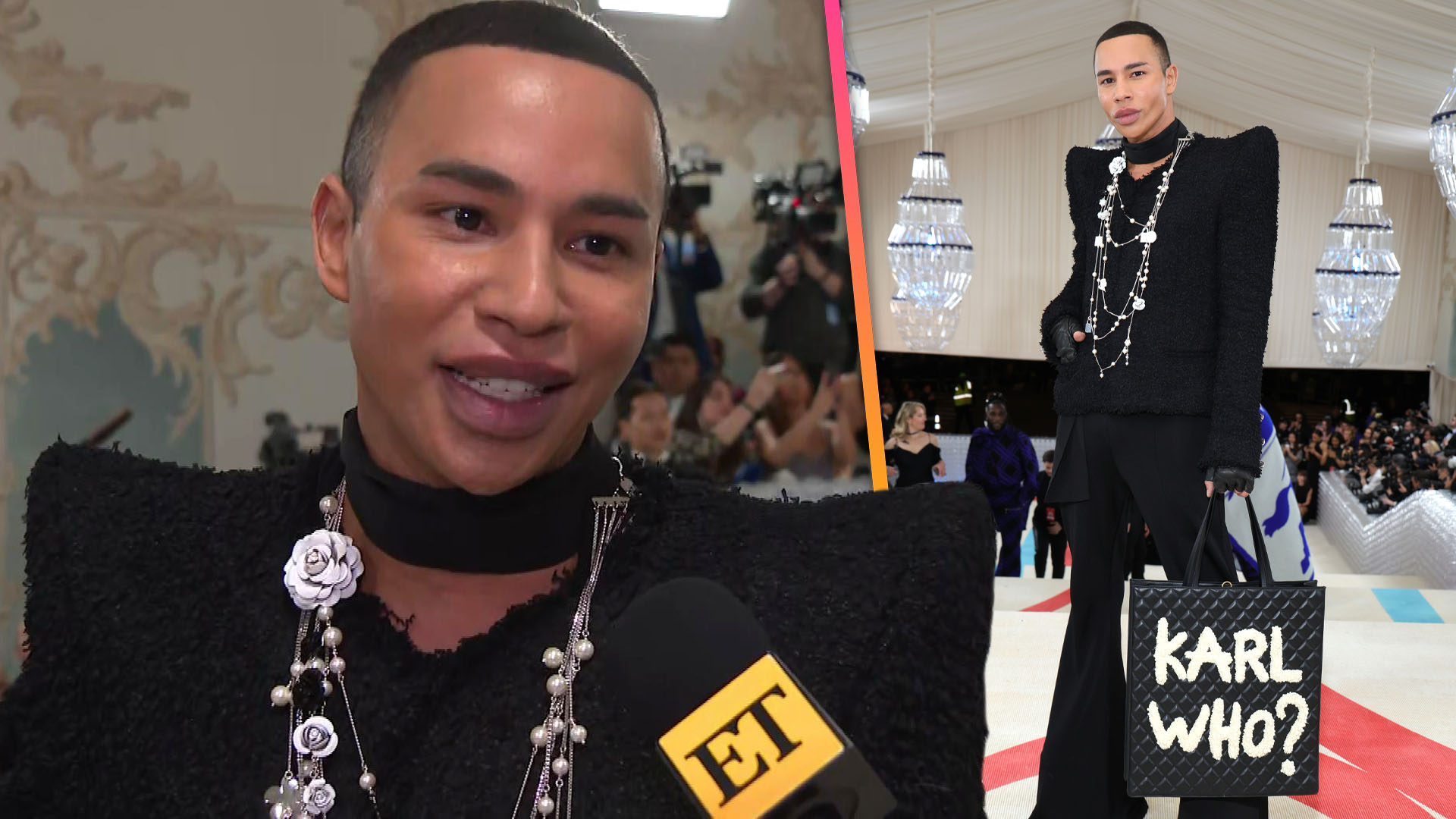 HipHop Wave - Jeremy Pope arrives at the 2023 #MetGala in Balmain!