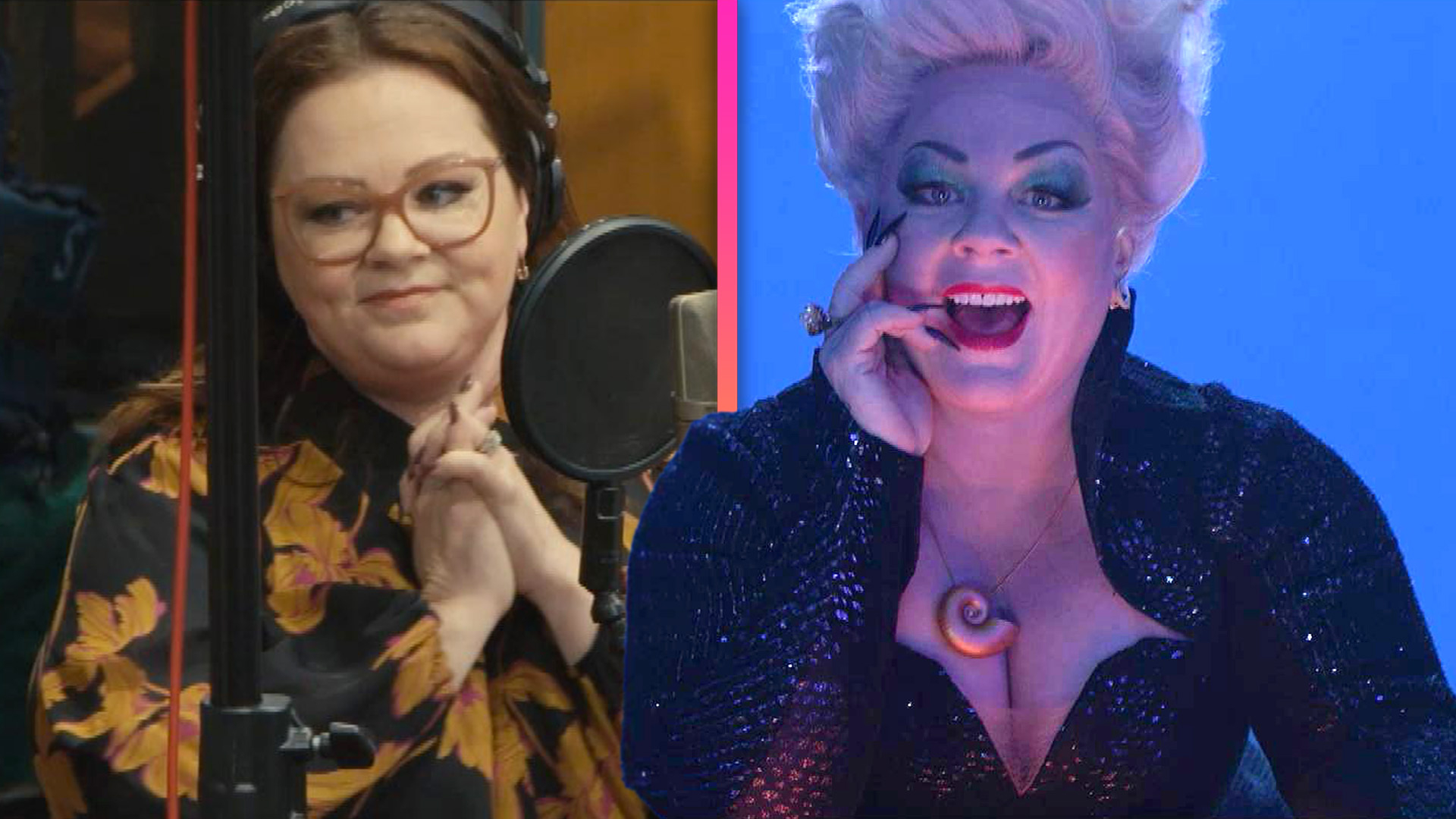 The Little Mermaid: Go BEHIND THE SCENES With Melissa McCarthy Singing as  Ursula! (Exclusive)