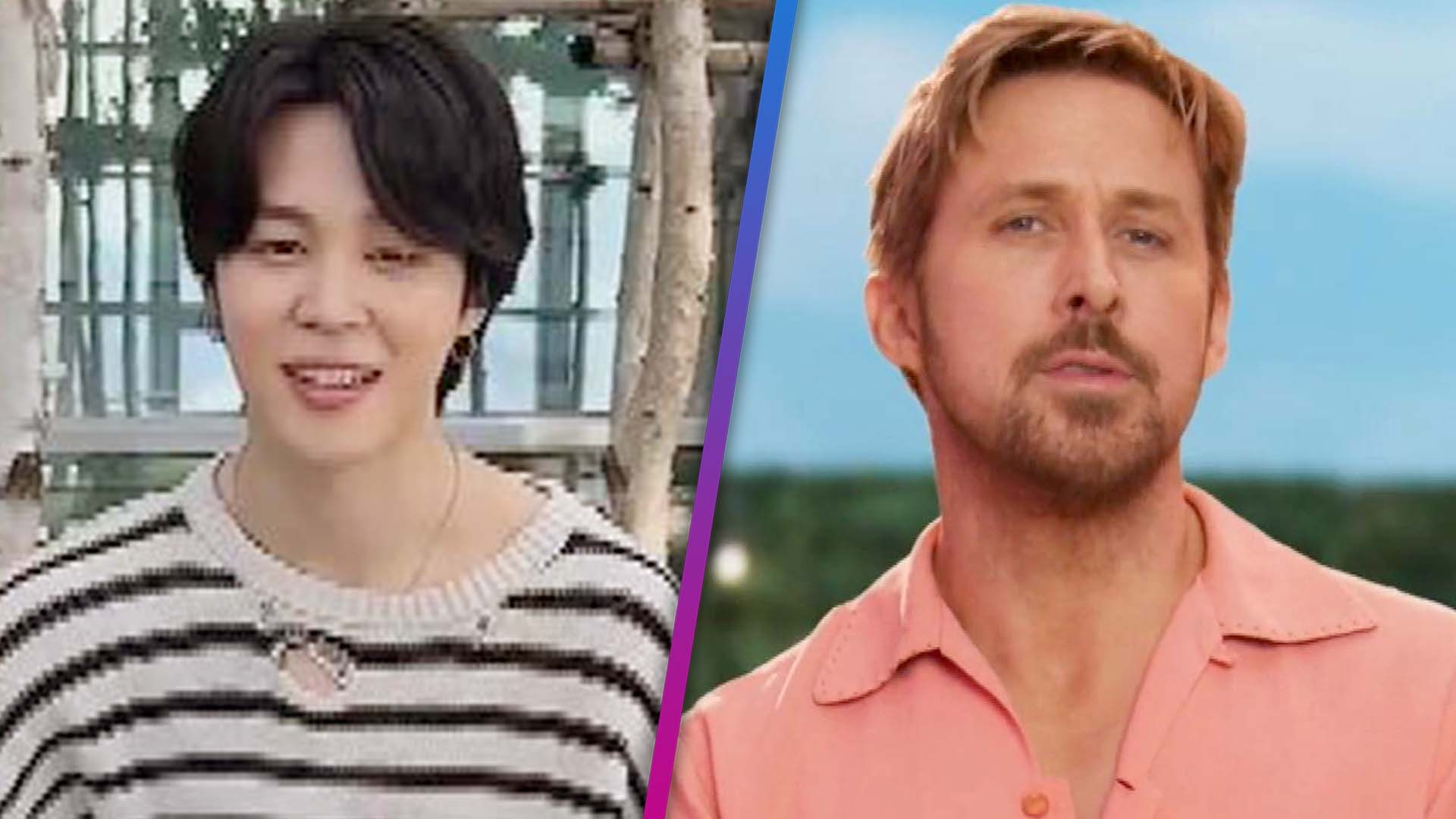 Ryan Gosling Gifts BTS' Jimin a 'Barbie' Guitar After Stealing His Look