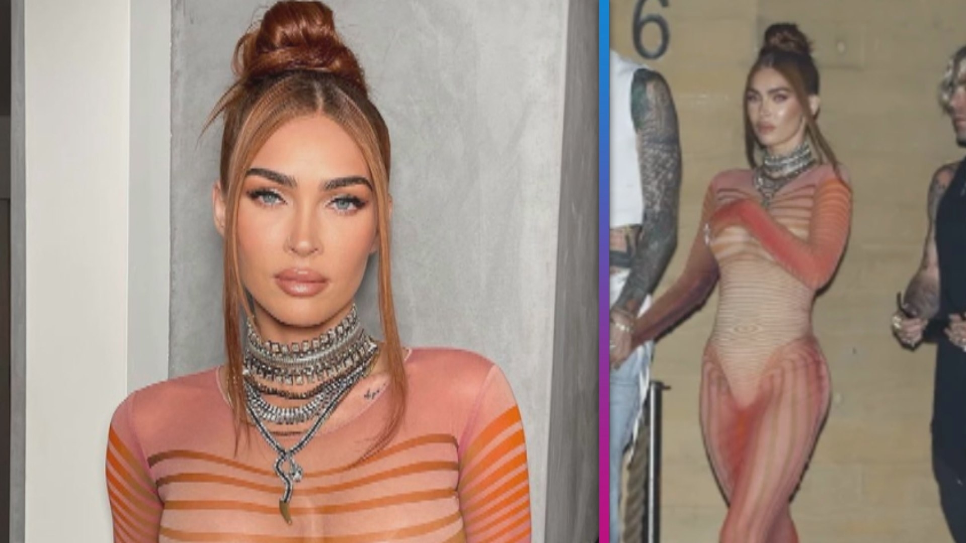 Megan Fox DEFENDS See-Through Dress She Wore to Dinner With MGK