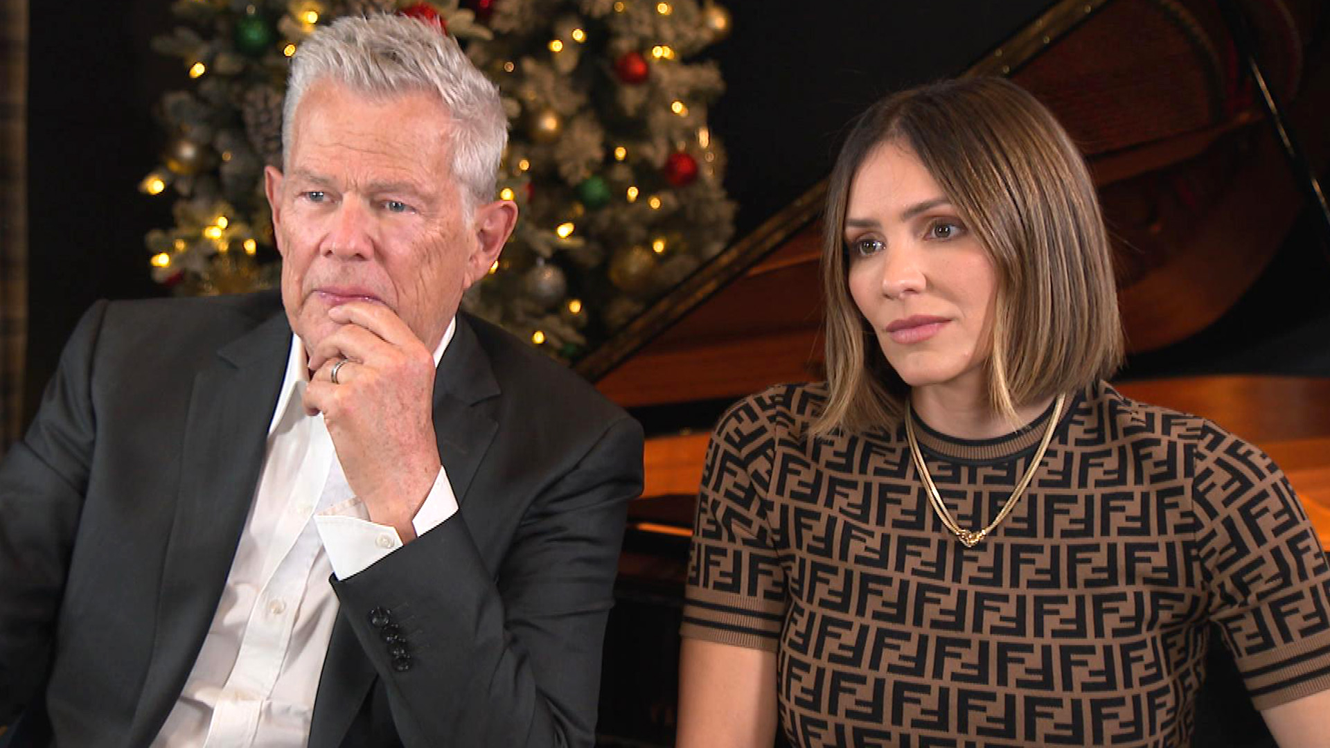 David Foster and Katharine McPhee React to Death of Nanny and Talk Upcoming  Holiday Album