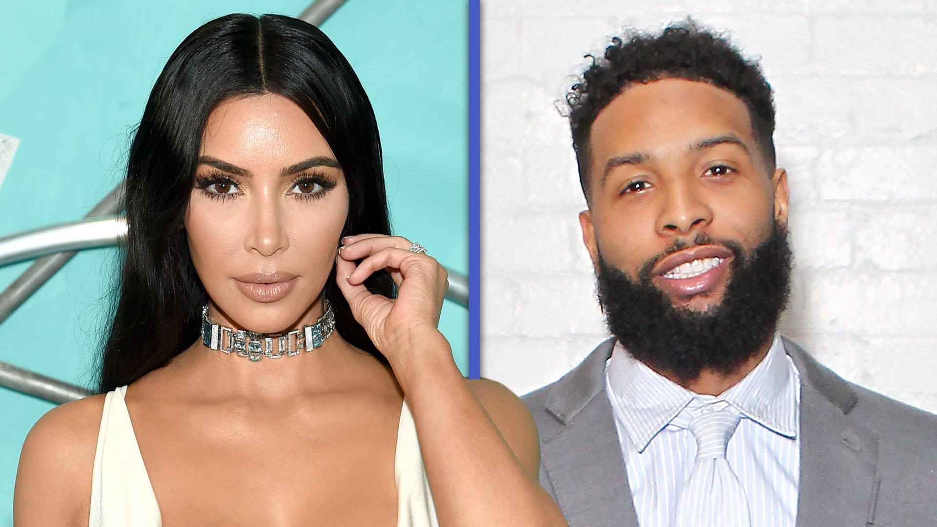 Ravens' Odell Beckham Jr. hanging out with Kim Kardashian after