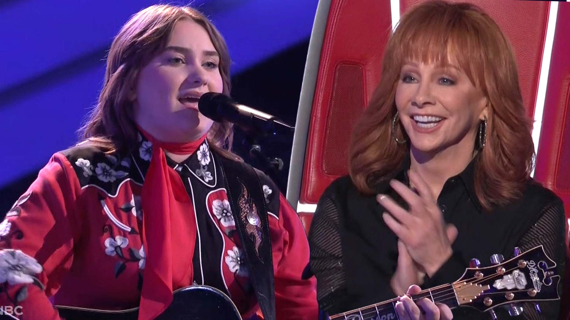 The Voice: 16-Year-Old Ruby Leigh's Yodeling Earns 4-Chair Turn