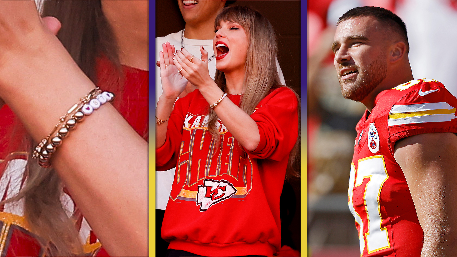 Taylor Swift Lucky #13 Chiefs Jersey (Front/Back Print) - Taylor