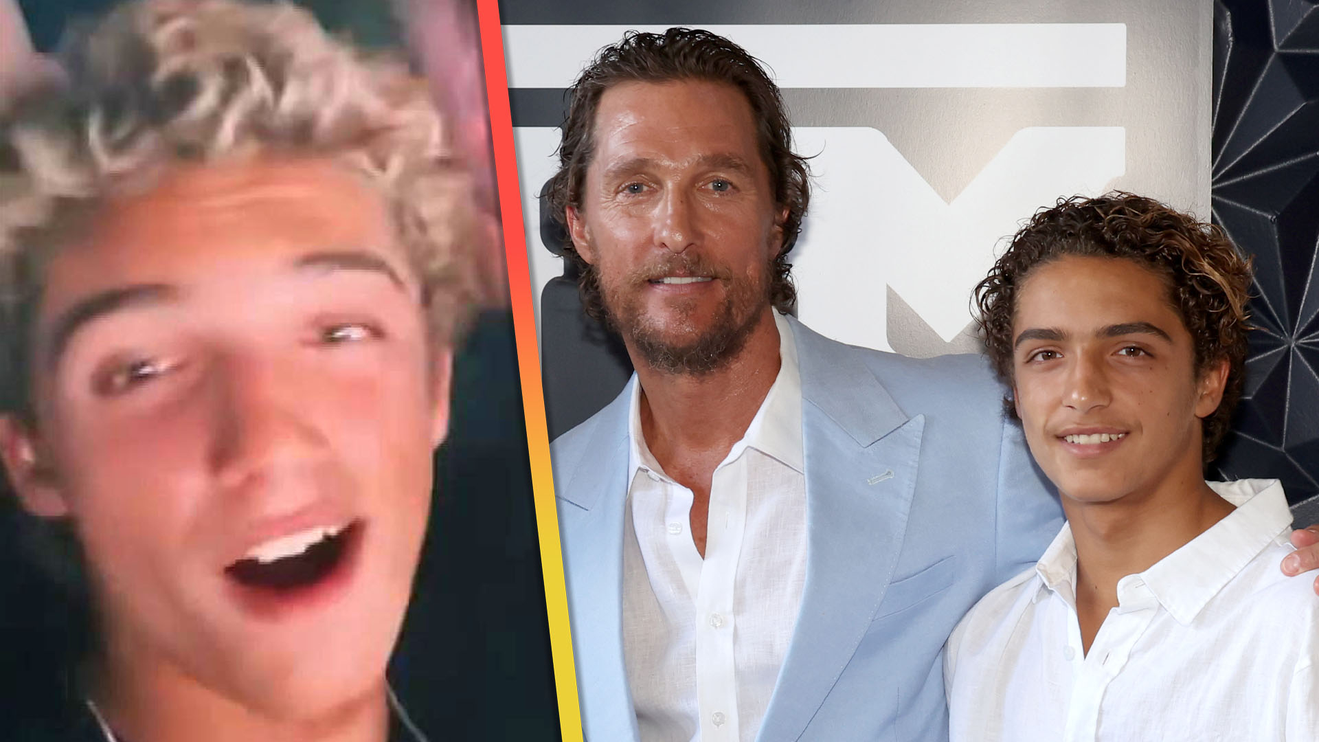 Matthew McConaughey's Son Levi, 15, Supports Dad at 2023 Game Awards