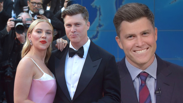SNL: Colin Jost Tricked Into ROASTING Scarlett Johansson's Movies