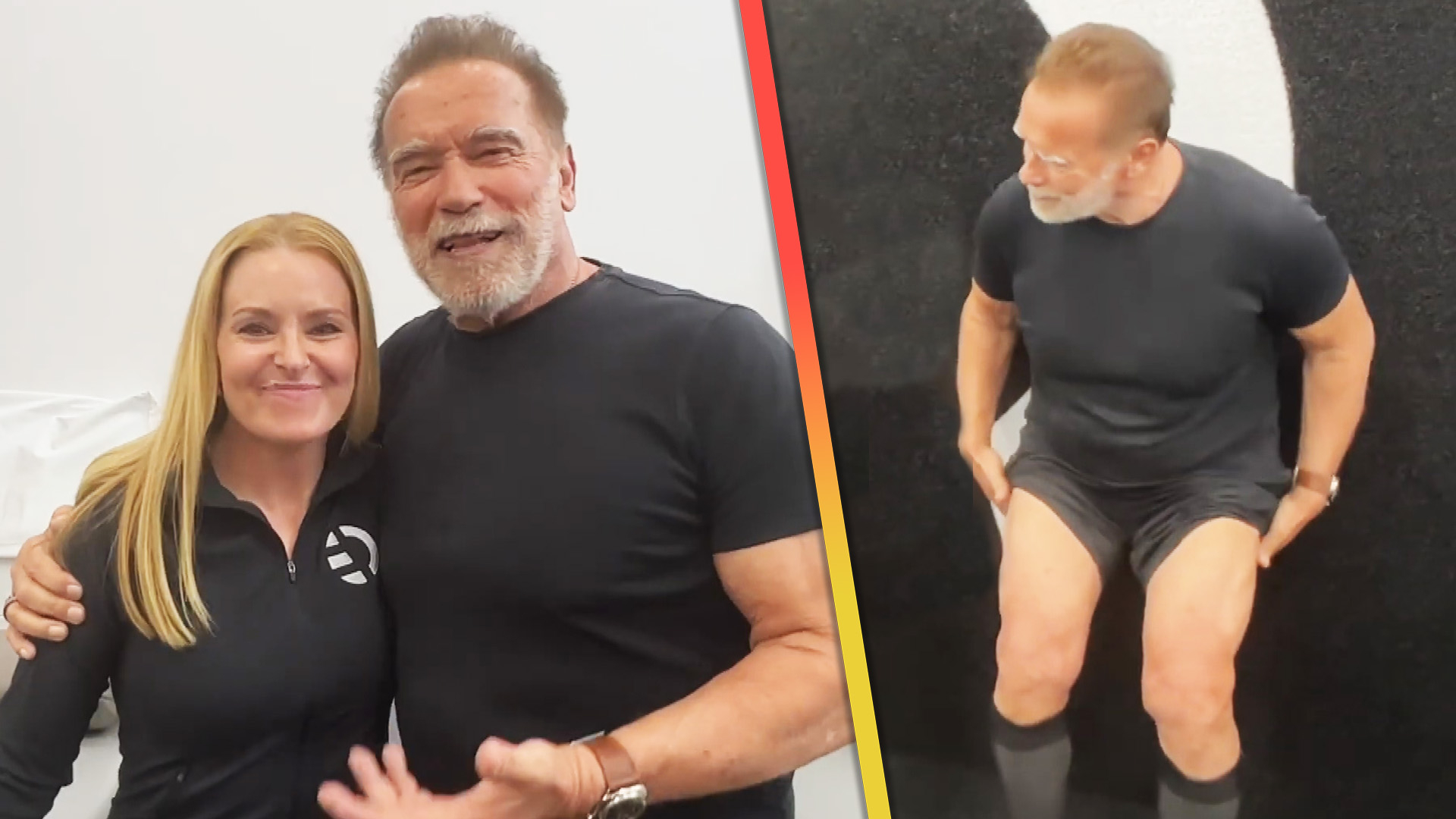 Arnold Schwarzenegger, 76, shows off workout routine with physical