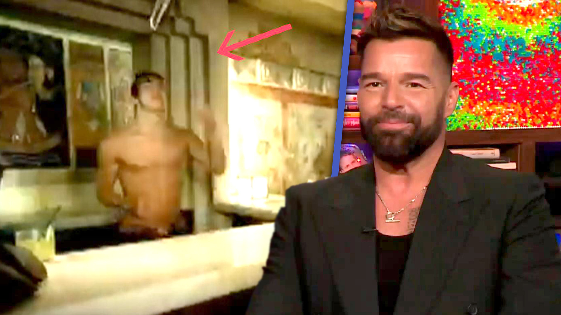 Ricky Martin Reacts to Channing Tatum in His 2000 She Bangs Video