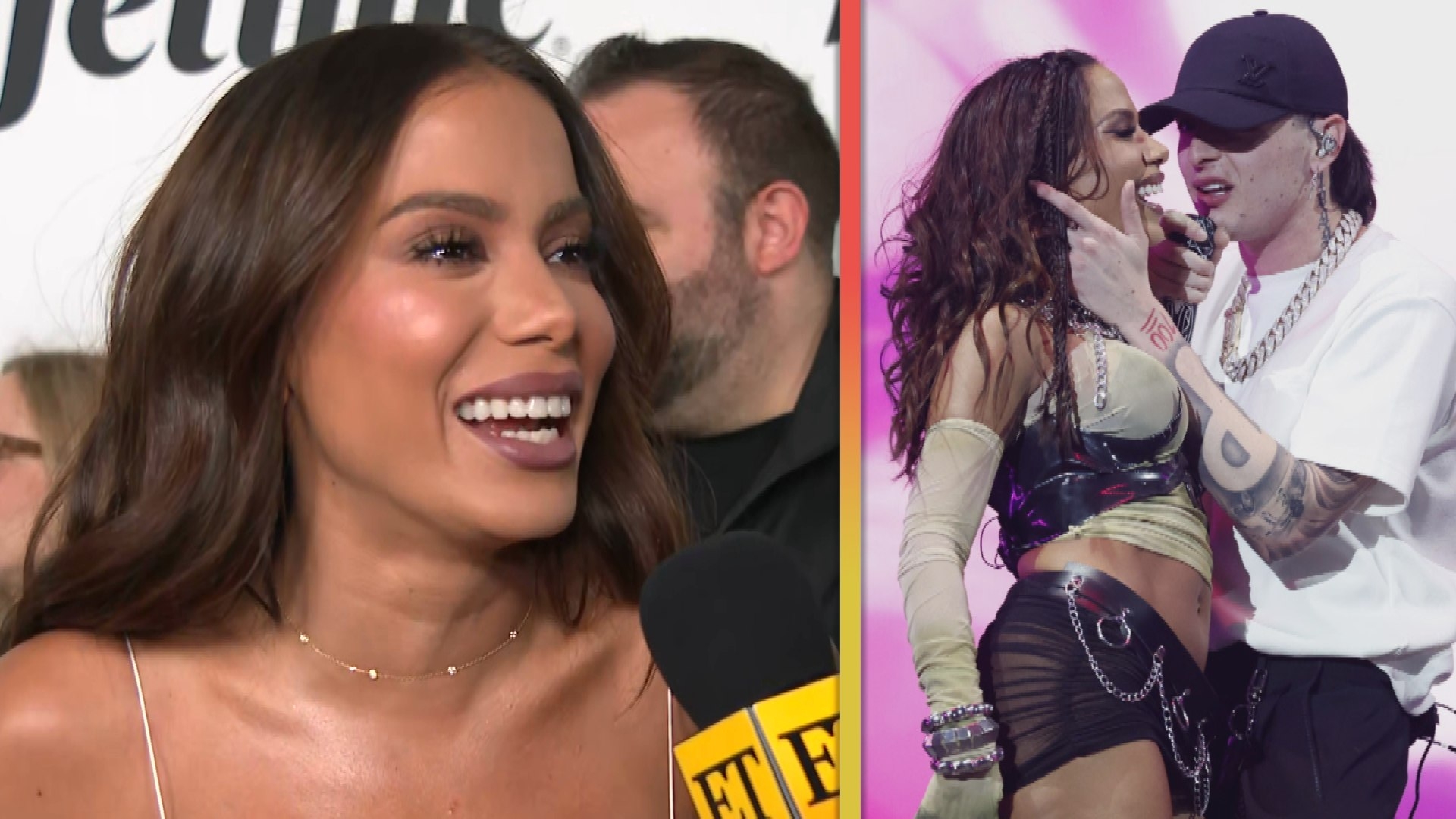 Anitta REACTS to Fans Shipping Her and Peso Pluma! (Exclusive)