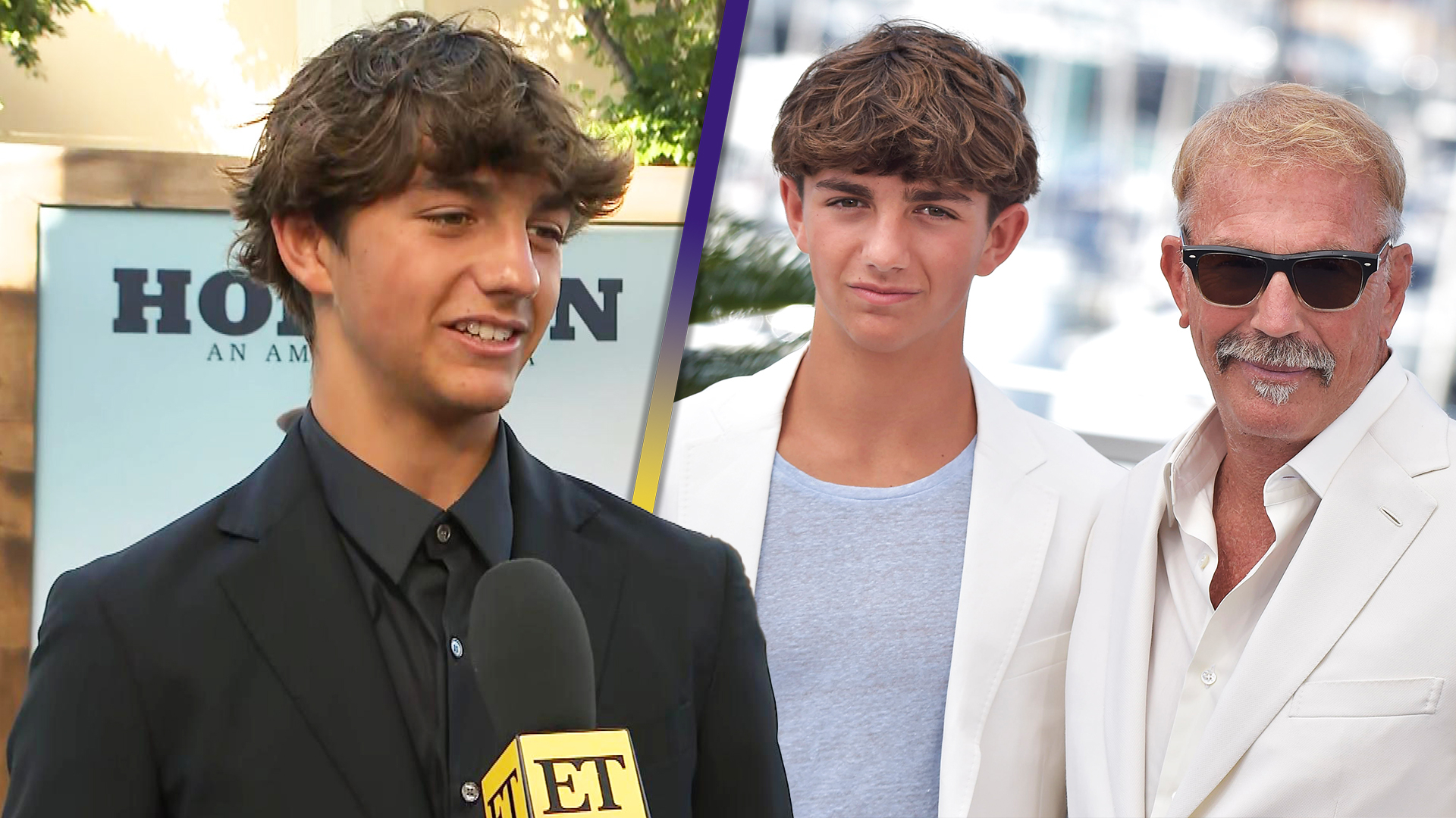 Kevin Costner’s Son Hayes Gushes Over Working Alongside Dad After Horizon Acting Debut (Exclusive)
